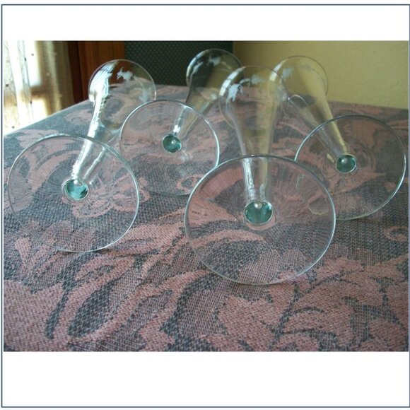 TALL TRUMPET FLUTES (4) - Picture 3 of 6